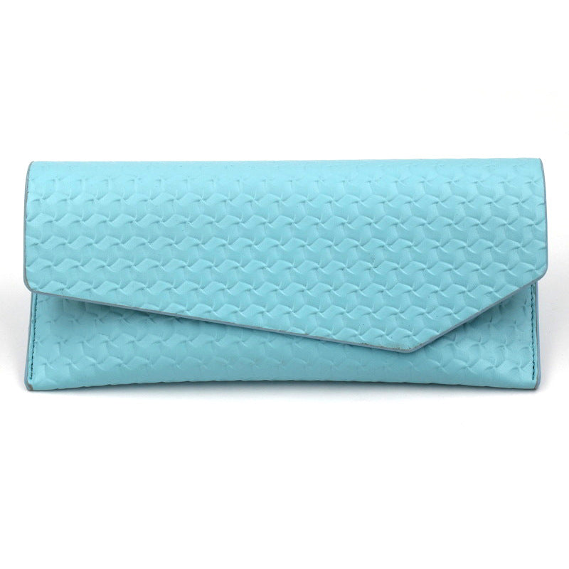 Textured Leather Clutch Wallet Kalsten
