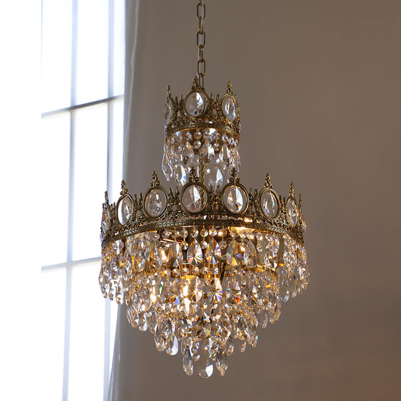 Ornate Crystal Chandelier