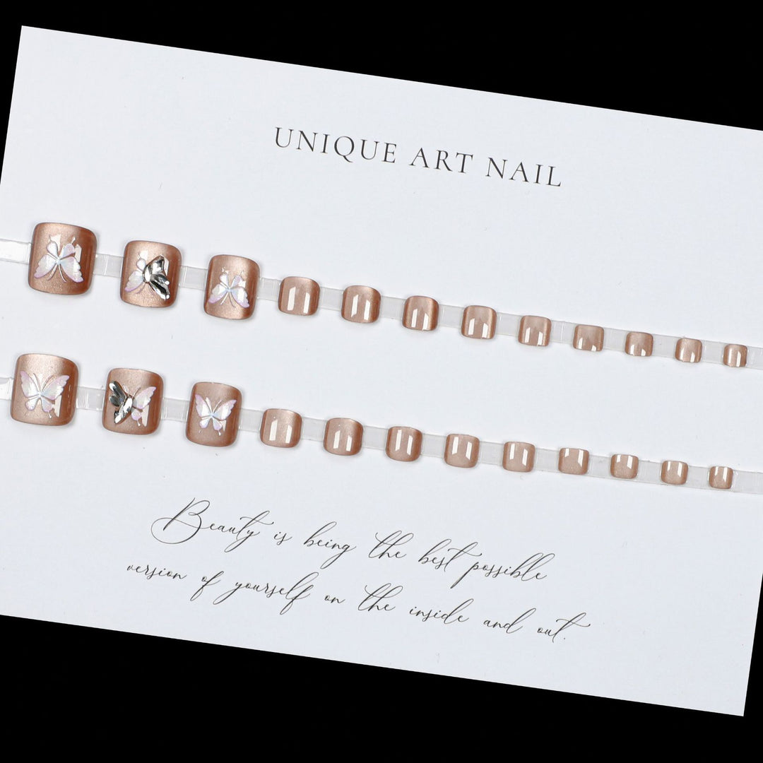 Decorative Butterfly Toe Nail Art Kalsten