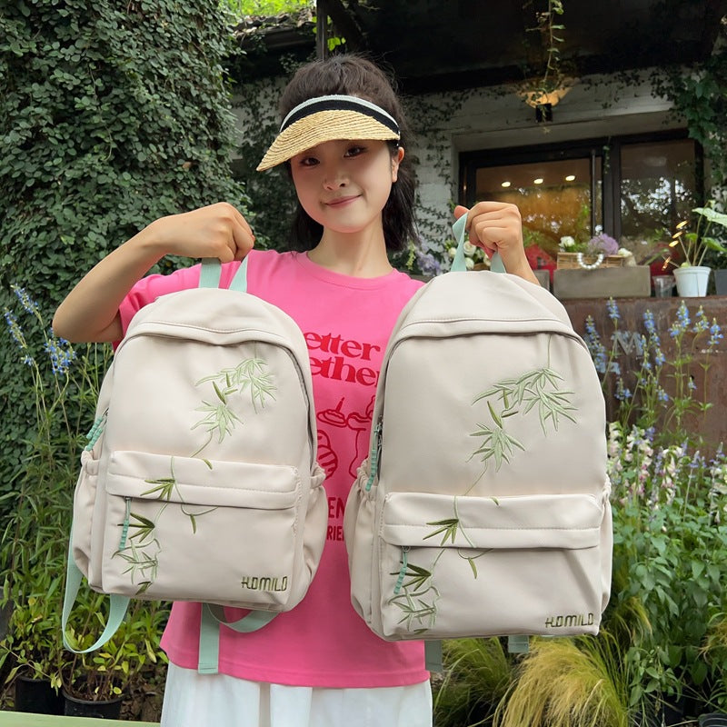 Eco-Friendly Embroidered Backpack Kalsten