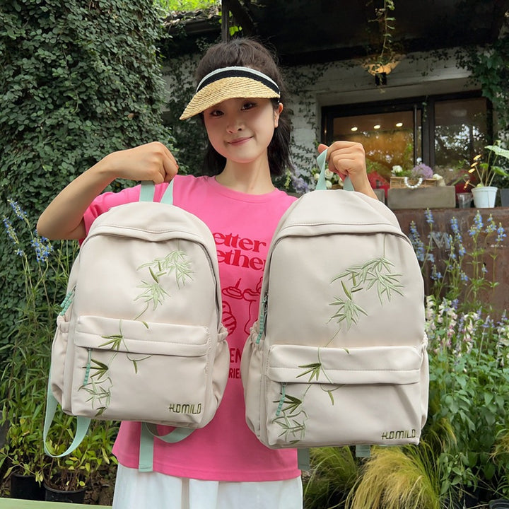 Eco-Friendly Embroidered Backpack Kalsten