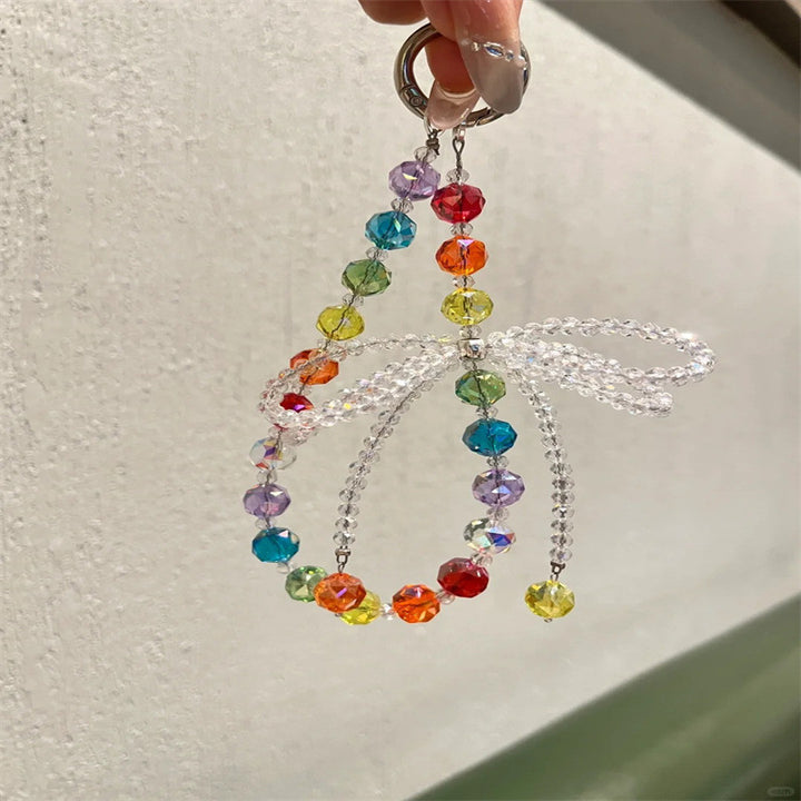 Artistic Crystal Beaded Charm Keychain Kalsten