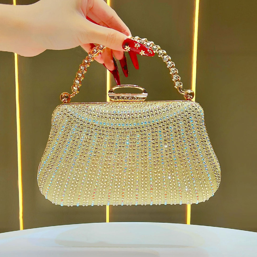 Decorative Rhinestone Evening Handbag