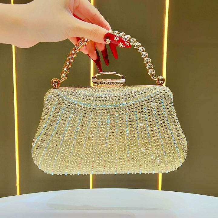 Decorative Rhinestone Evening Handbag