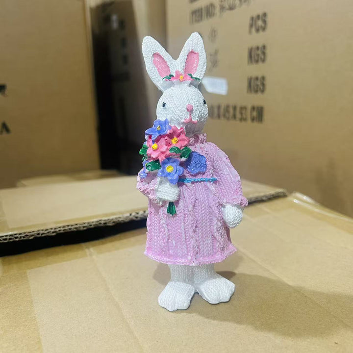 Decorative Bunny Figurine Set Kalsten