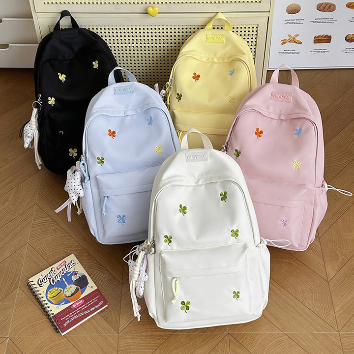 Floral Embroidered Casual Backpack Kalsten 1791205343