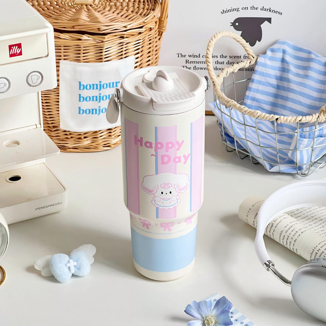 Women's sweet and playful insulated bottle Kalsten