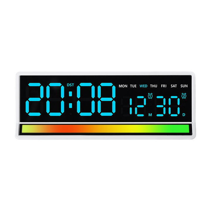 Digital alarm clock with clear LED display and date display Kalsten