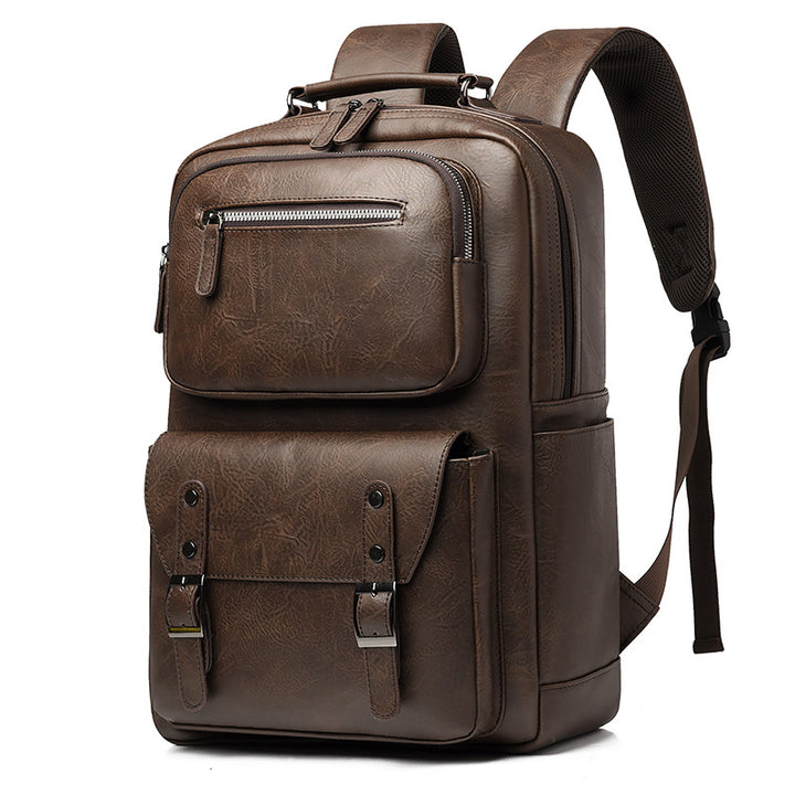 Premium Leather Organizer Backpack Kalsten
