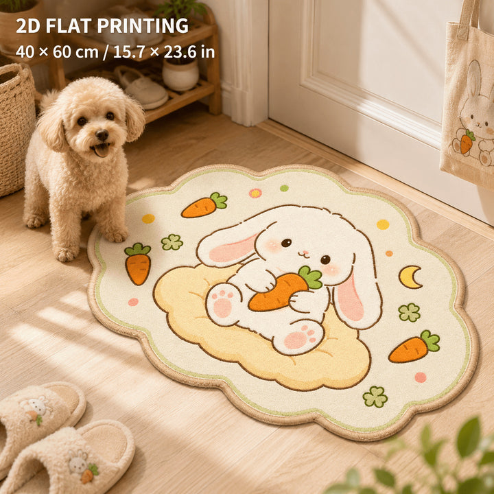 Cat-Themed Decorative Area Mat