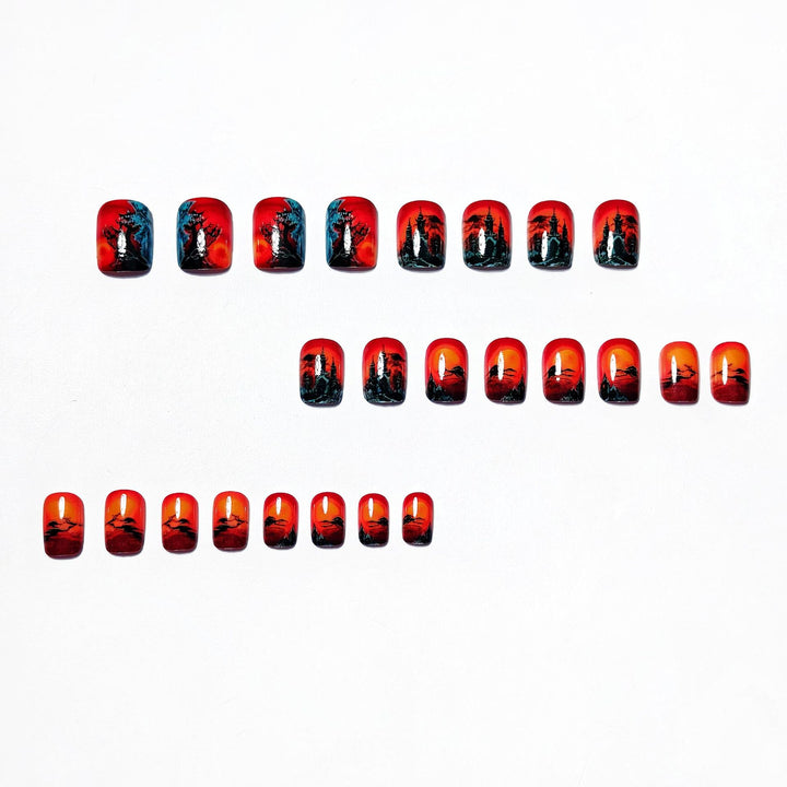 Artistic Halloween Nail Art Kalsten