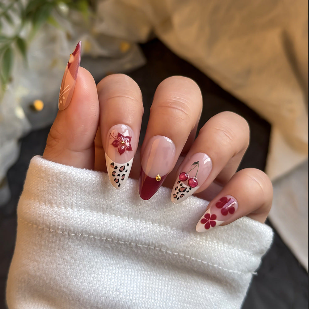 Elegant Decorative Press-On Nail Collection Kalsten