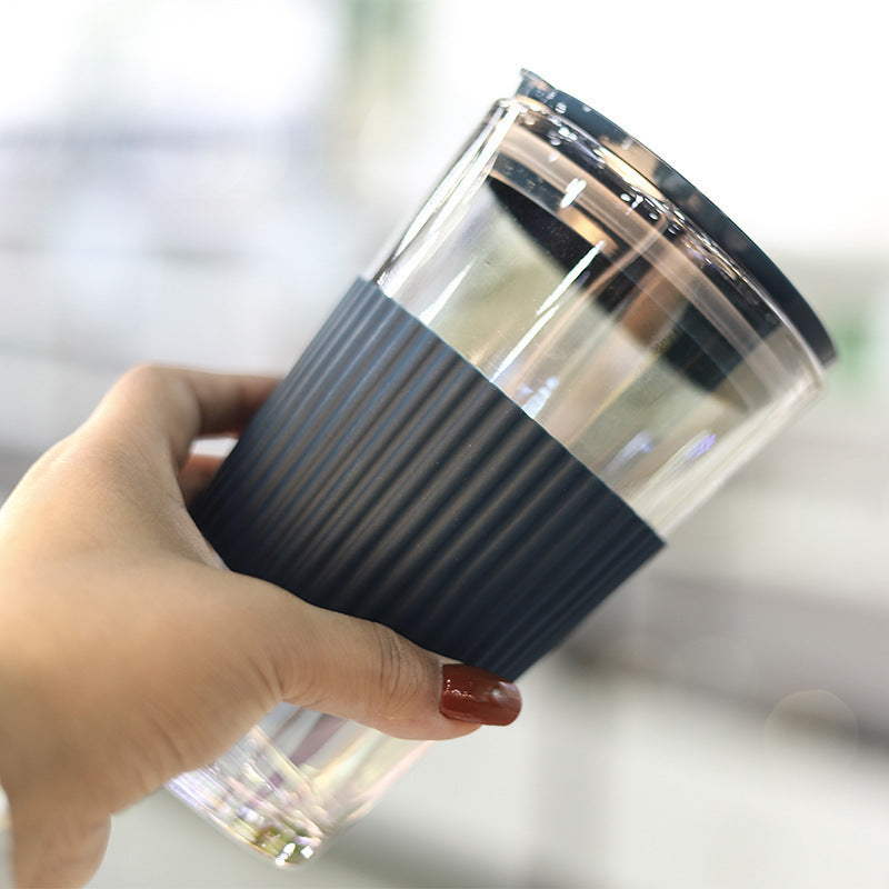 Women's multifunctional drinking cups with integrated silicone cover and hygienic lid Kalsten