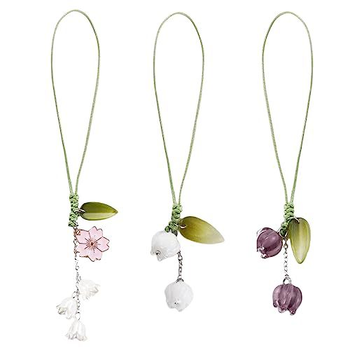 Decorative Floral Charm Keychain Kalsten