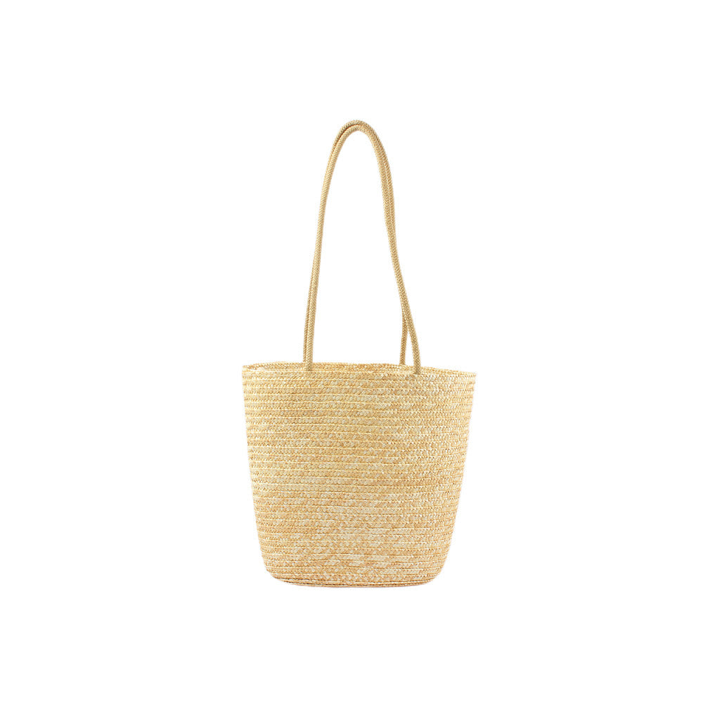 Spacious basket bag with pocket Kalsten