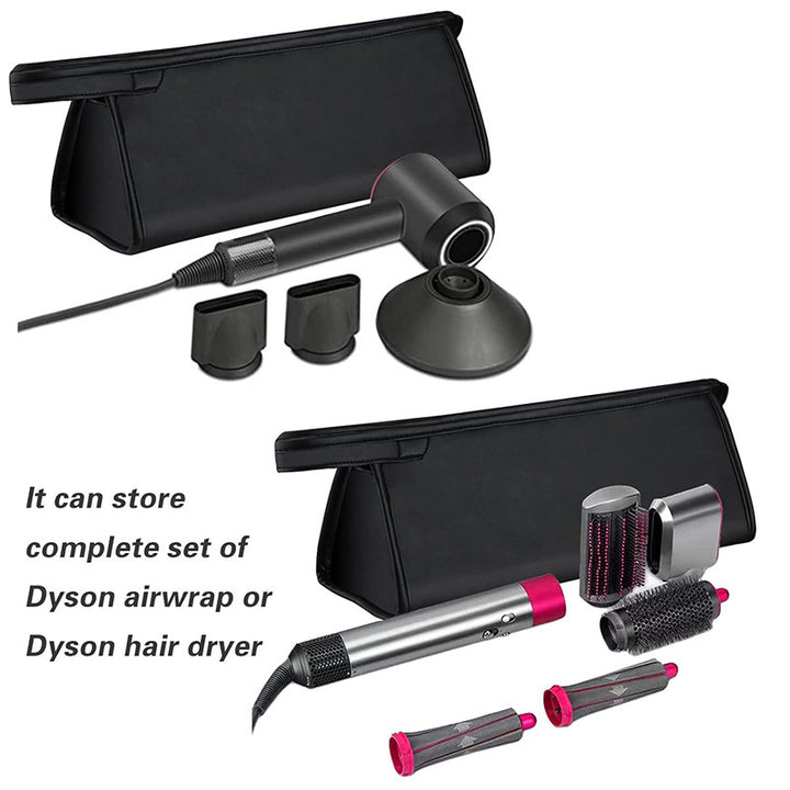Cosmetic organizer bag for hair dryers and styling tools Kalsten