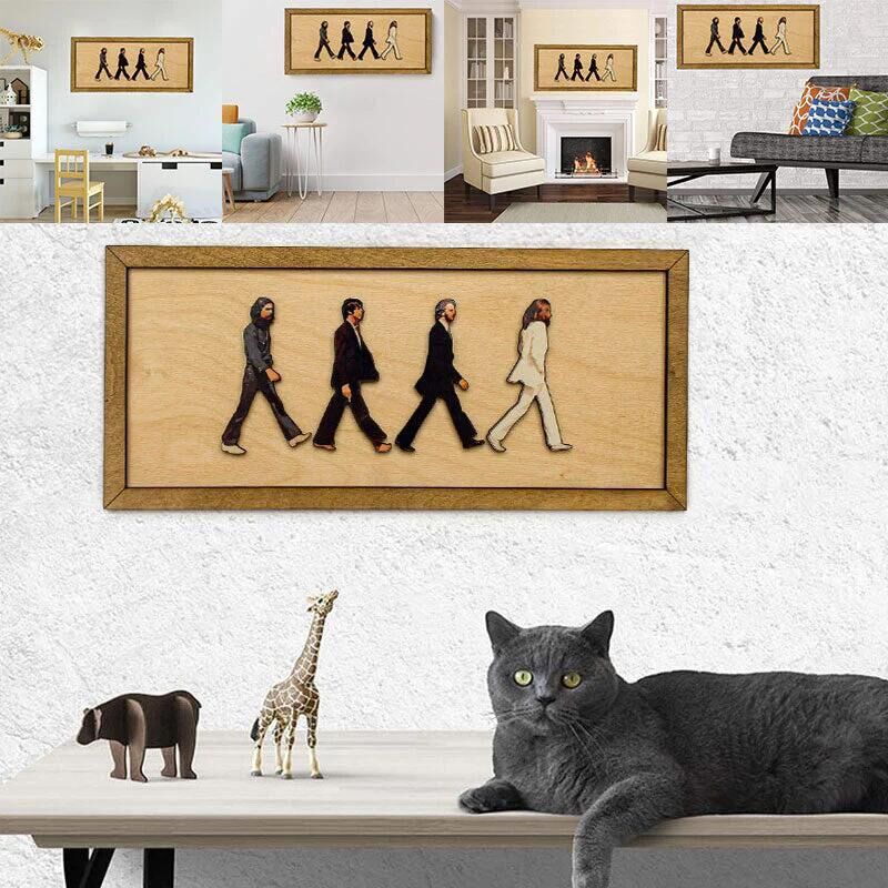 Artistic Wooden Wall Decor