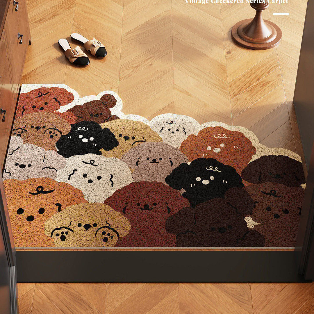 Cute Animals Themed Decorative Area Mat