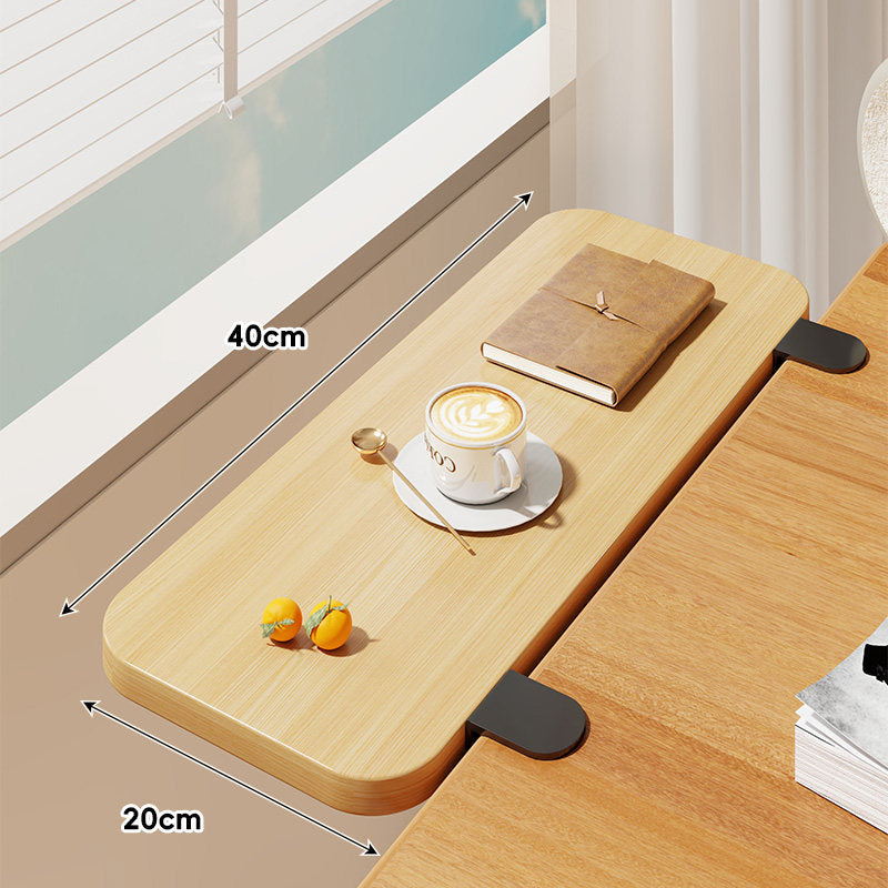 Clamp-On Window Sill Desk Extension Shelf