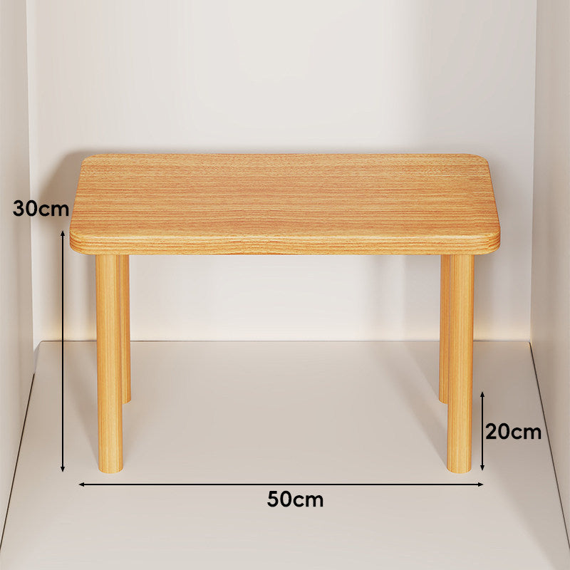 Adjustable Multi-Height Wooden Monitor Riser and Desktop Shelf