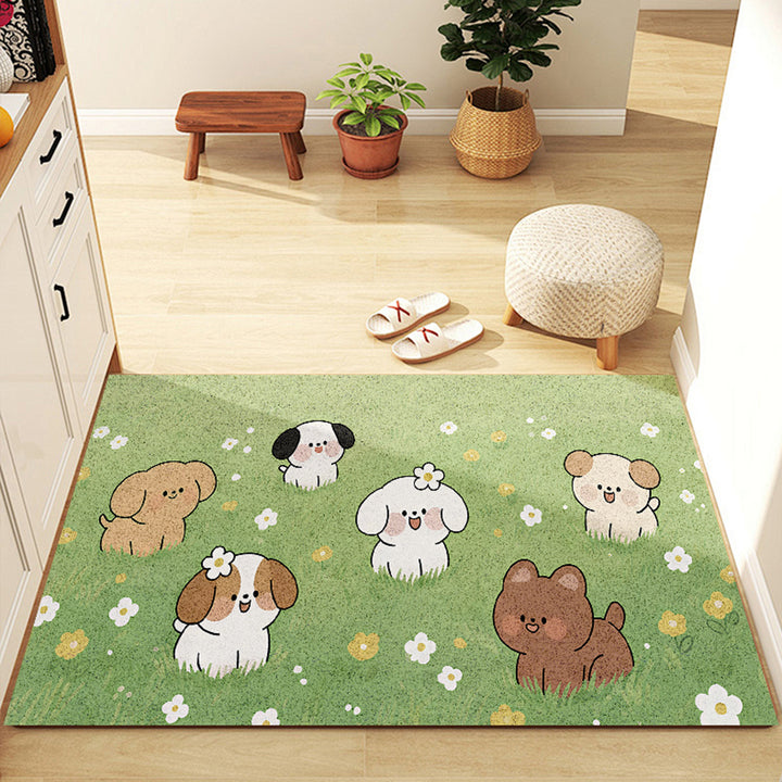 Cute Cartoon Duck Themed Area Rug