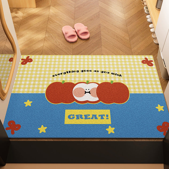 Decorative Cat Themed Entrance Mat for Home