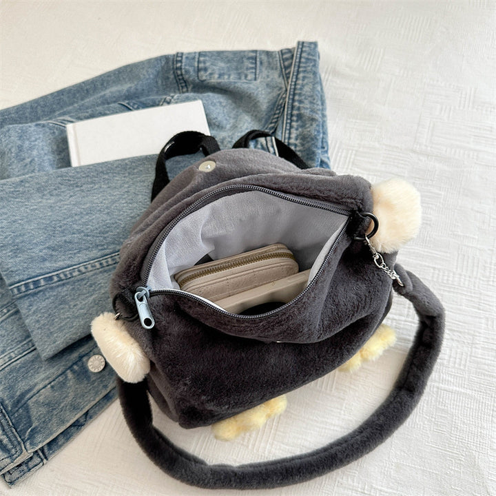 Plush backpack with cute penguin design Kalsten