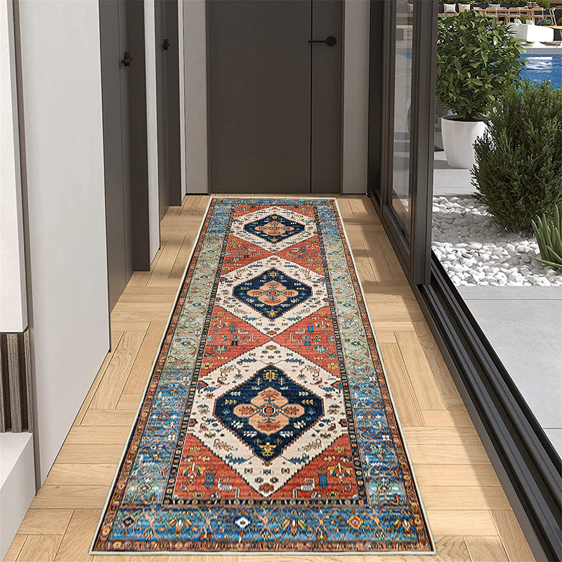 Vintage-Inspired Geometric Runner Rug Kalsten