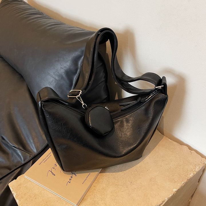 Elegant Slouchy Shoulder Tote