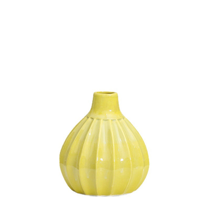Artistic Curved Ceramic Vase Kalsten