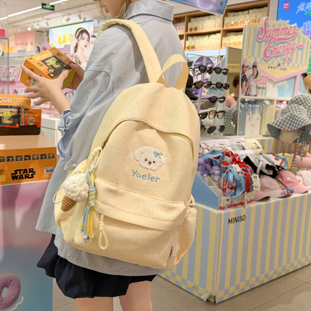 Embroidered Character Backpack Kalsten