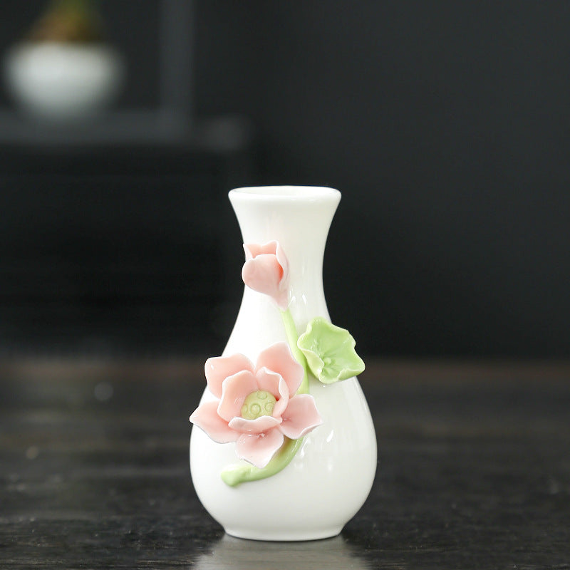 Floral Art Ceramic Vase Kalsten