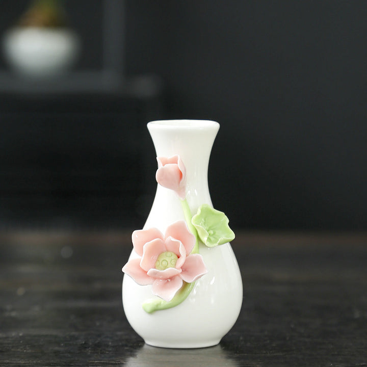 Floral Art Ceramic Vase Kalsten