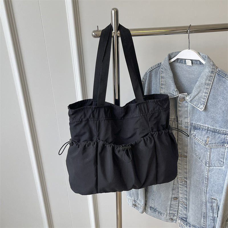 Stylish Drawstring Utility Tote Bag