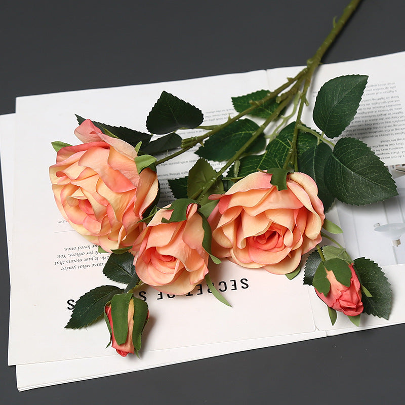 Soft Silk Rose Arrangement