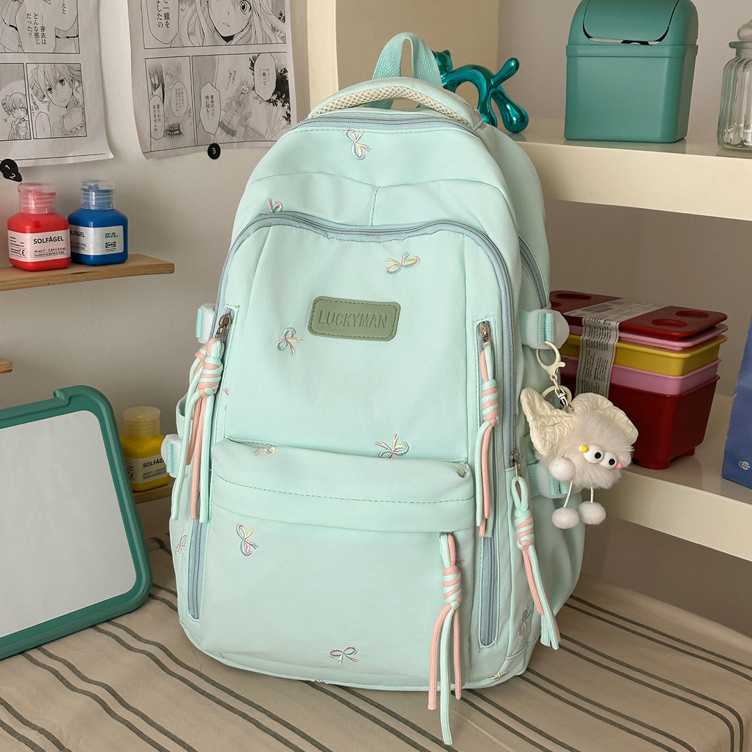 Cute Embroidered Casual Backpack Kalsten