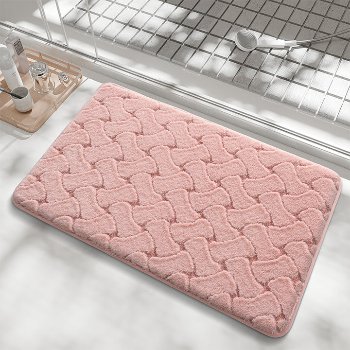 Plush Non-Slip Bathroom Mat Kalsten