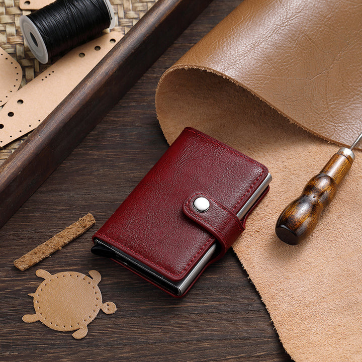 RFID-Blocking Leather Cardholder Kalsten