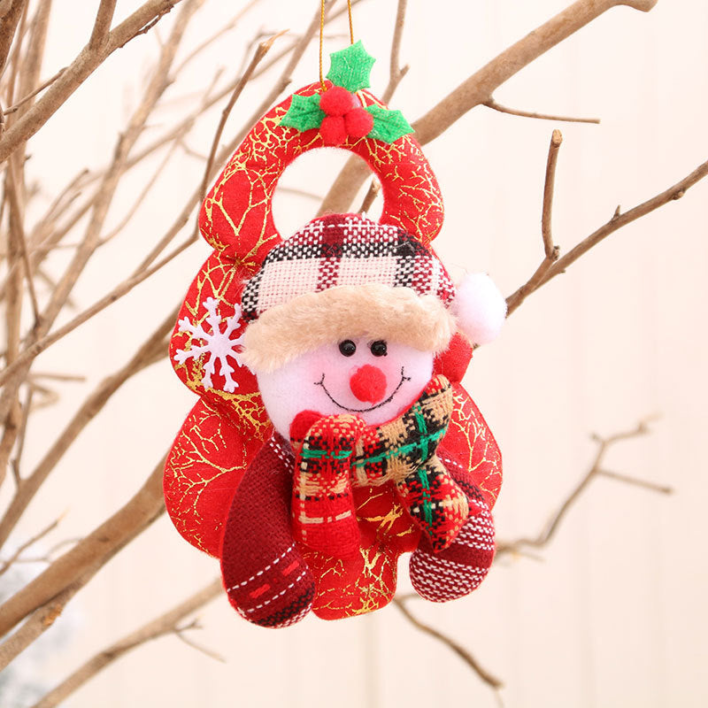 Plush Santa Character Hanging Ornament Kalsten