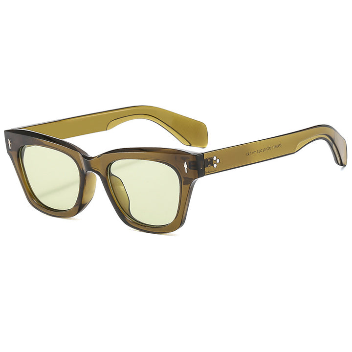 Women Cat-Eye Sunglasses with modern, transparent frame and UV protection Kalsten