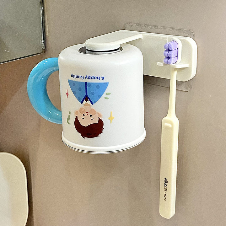 Wall cup holder with creative cartoon design Kalsten