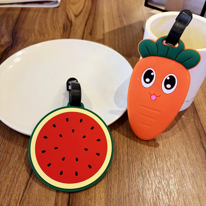 Fun Carrot Design Luggage Tag Kalsten