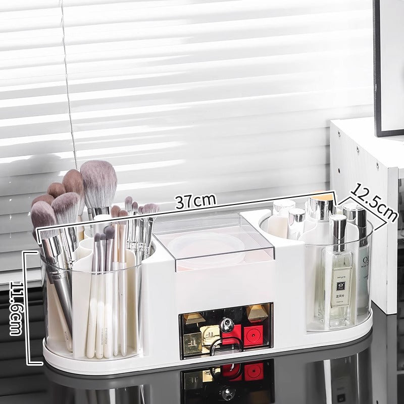 Multi-Compartment Makeup Organizer Kalsten