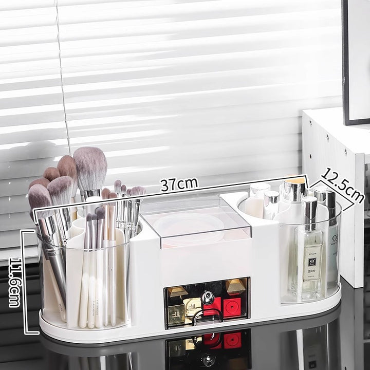 Multi-Compartment Makeup Organizer Kalsten