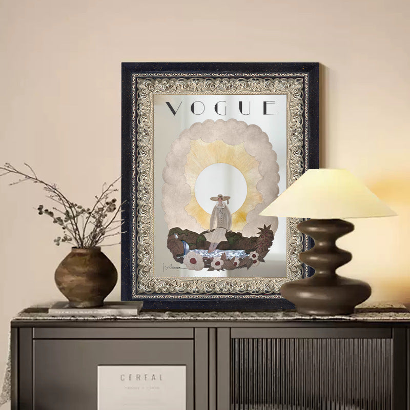 Framed Vogue Art Print