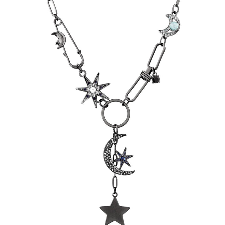Celestial Charm Layered Necklace Kalsten