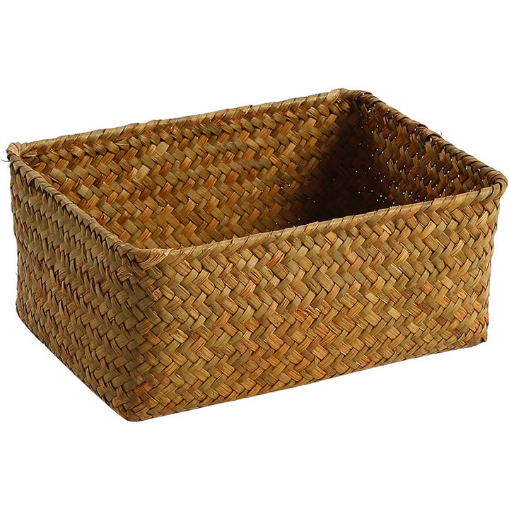 Unisex storage basket made of natural woven Kalsten