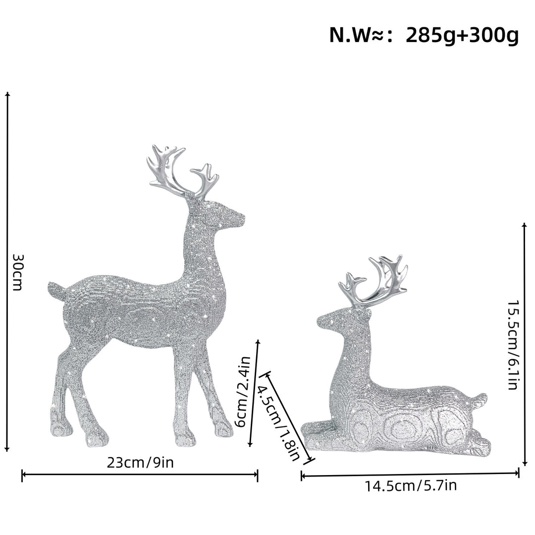 Elegant Christmas decoration in the form of reindeer Kalsten