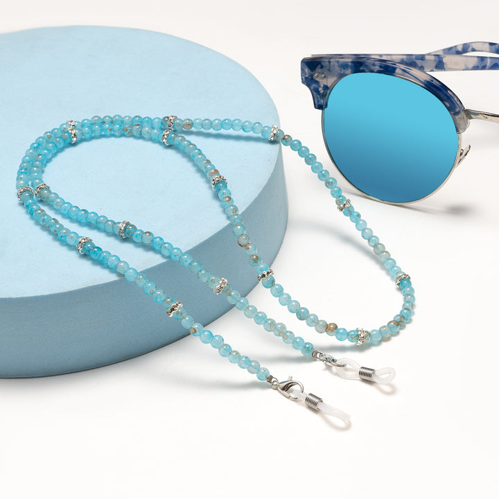 Elegant Beaded Eyewear Holder Chain kalsten