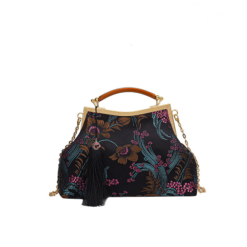 Elegant Floral Handbag